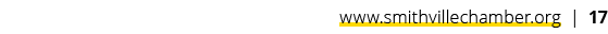 www.smithvillechamber.org | 17