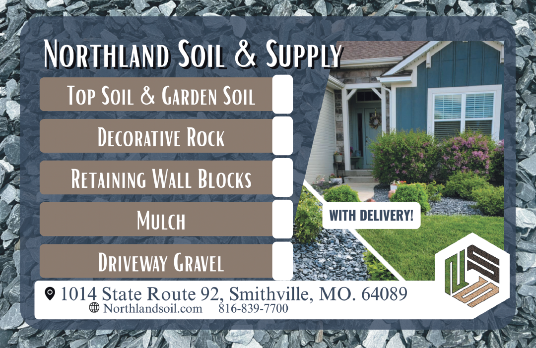 A flyer for Northland Soil & Supply lists their products and services. AI generated content
