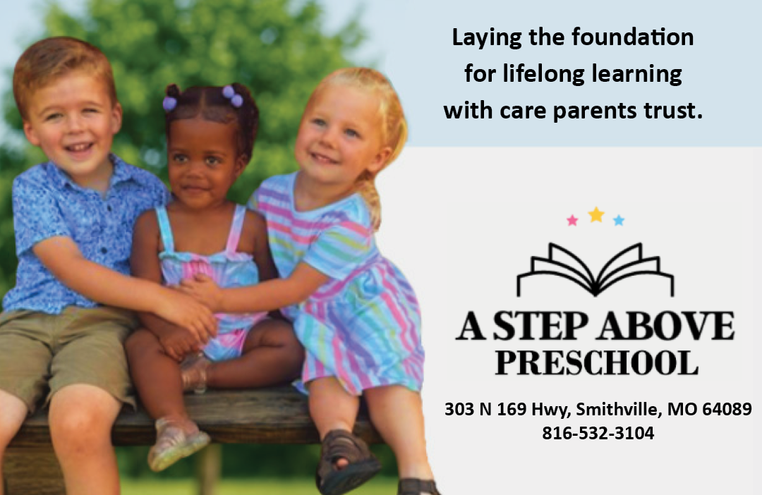 Two children hugging each other, one is black and one is white. They are sitting on a bench. The advertisement is for a preschool. AI generated content