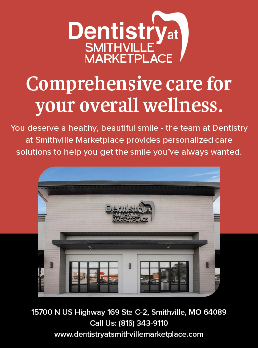 A dentistry office with a sign advertising comprehensive care for your overall wellness. AI generated content