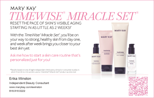 A set of Mary Kay Timewise Miracle products displayed on a white background. AI generated content