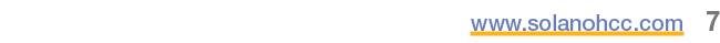 www.solanohcc.com 7