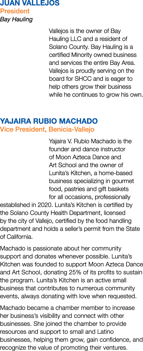 Juan Vallejos President Bay Hauling Vallejos is the owner of Bay Hauling LLC and a resident of Solano County. Bay Hau...