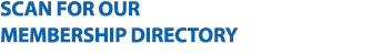 Scan for our membership directory
