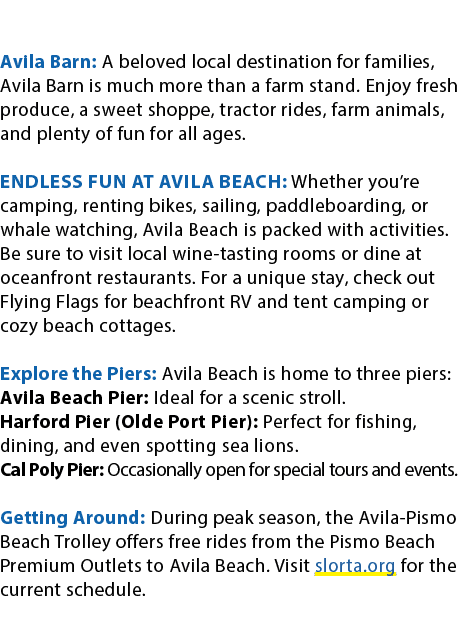  Avila Barn: A beloved local destination for families, Avila Barn is much more than a farm stand. Enjoy fresh produce...