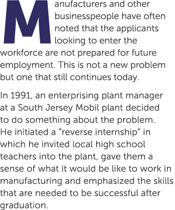 Manufacturers and other businesspeople have often noted that the applicants looking to enter the workforce are not pr...