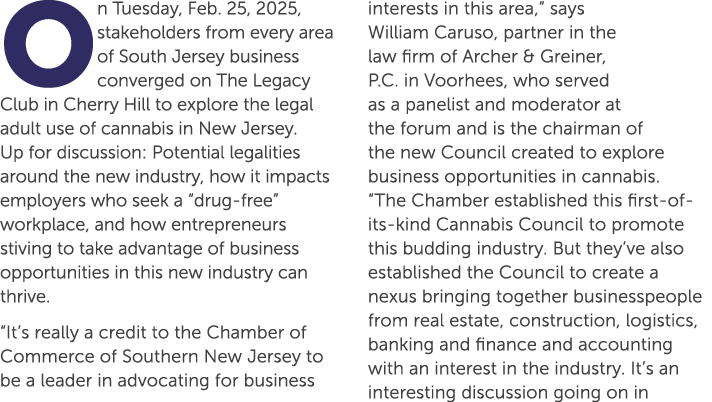 On Tuesday, Feb. 25, 2025, stakeholders from every area of South Jersey business converged on The Legacy Club in Cher...