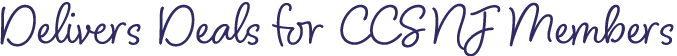 Delivers Deals for CCSNJ Members