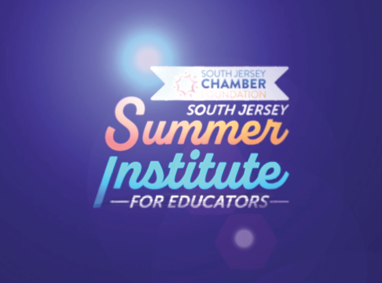 A colorful advertisement for the summer institute for educators. AI generated content