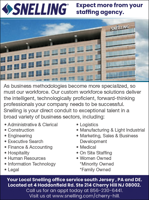A flyer for a company called Snelling. AI generated content