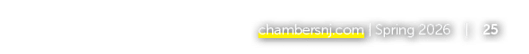 chambersnj.com | Spring 2026 | 25