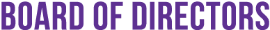 BOARD OF DIRECTORS