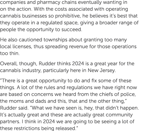 companies and pharmacy chains eventually wanting in on the action. With the costs associated with operating cannabis ...