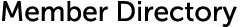 Member Directory