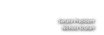 Senate President Nichols Scutari