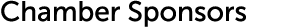 Chamber Sponsors