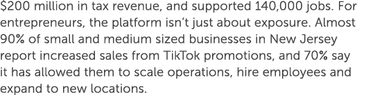$200 million in tax revenue, and supported 140,000 jobs. For entrepreneurs, the platform isn’t just about exposure. A...
