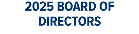 2025 board of directors