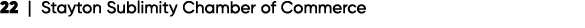 22 | Stayton Sublimity Chamber of Commerce