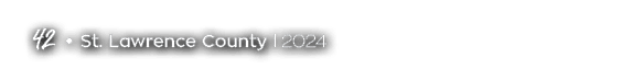 42 • St. Lawrence County | 2024