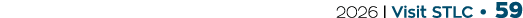 2026 | Visit STLC • 59