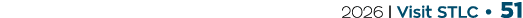 2026 | Visit STLC • 51