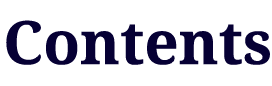Contents 