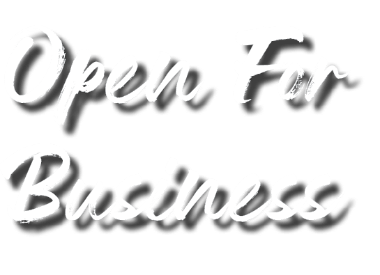 Open For Business