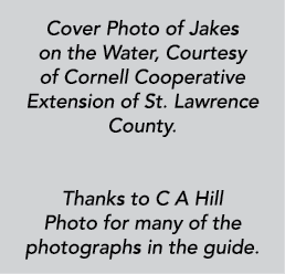 Cover Photo of Jakes on the Water, Courtesy of Cornell Cooperative Extension of St  Lawrence County   Thanks to C A H   