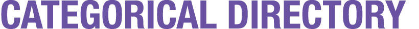 CATEGORICAL DIRECTORY