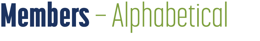 Members – Alphabetical