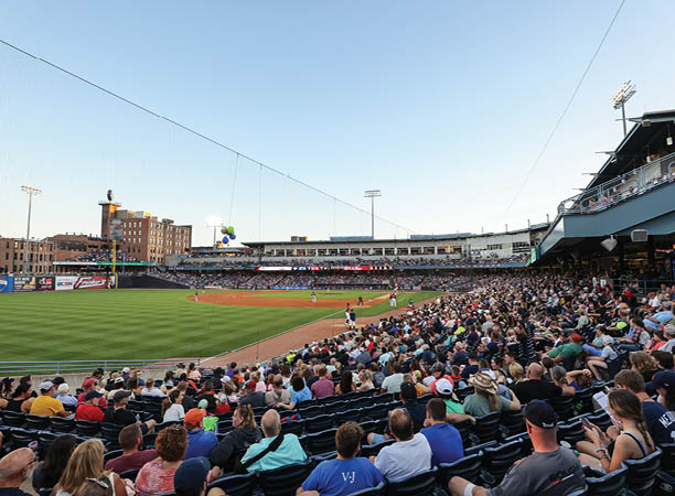 MiLB: Columbus Clippers at Toledo Mud Hens August 12, 2023 Fifth Third Field Toledo, Ohio. Photo By:  © Scott W. Grau     