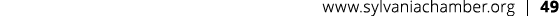 www.sylvaniachamber.org | 49
