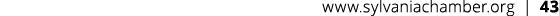 www.sylvaniachamber.org | 43