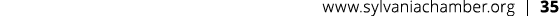 www.sylvaniachamber.org | 35