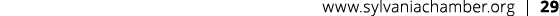 www.sylvaniachamber.org | 29