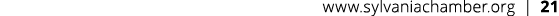 www.sylvaniachamber.org | 21