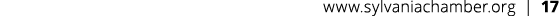 www.sylvaniachamber.org | 17