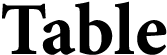 Table