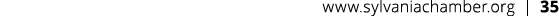 www.sylvaniachamber.org | 35