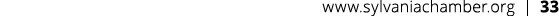 www.sylvaniachamber.org | 33