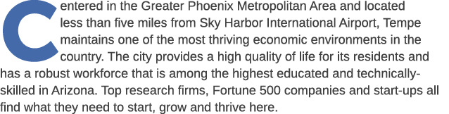 Centered in the Greater Phoenix Metropolitan Area and located less than five miles from Sky Harbor International Airp...