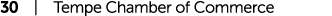 30 | Tempe Chamber of Commerce