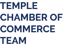 TEMPLE CHAMBER OF COMMERCE TEAM
