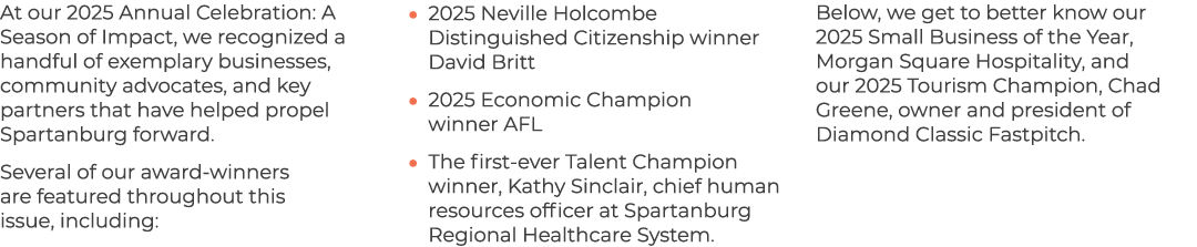 At our 2025 Annual Celebration: A Season of Impact, we recognized a handful of exemplary businesses, community advoca...