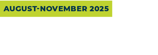 August November 2025 new members