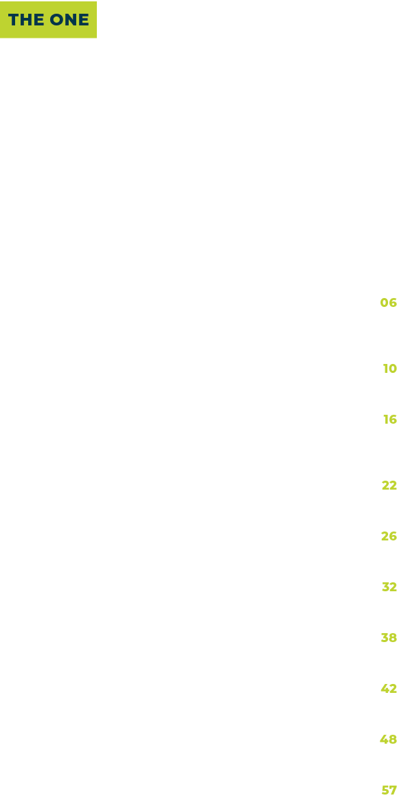 the one table of contents The Importance of Talent 06 Analyzing Spartanburg’s Talent Gap Analysis 10 David Britt in H...