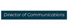 Zach Fox Director of Communications Communications Manager