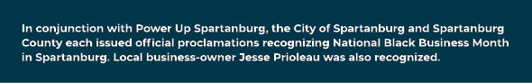 In conjunction with Power Up Spartanburg, the City of Spartanburg and Spartanburg County each issued official proclam...