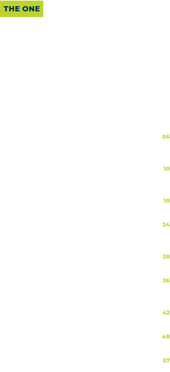the one table of contents Year 3 of the Vision Plan 2.0 06 Introducing the Hub City Spartanburgers 10 Internships ben...